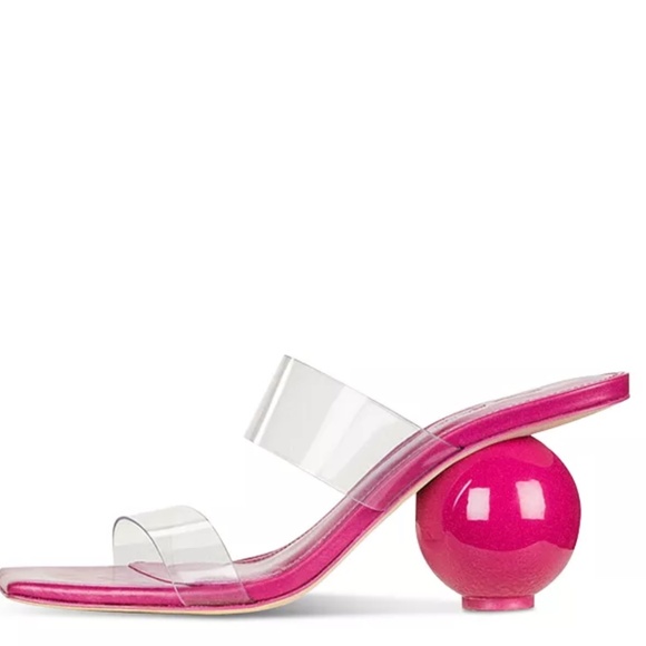 Cult Gaia Womens Nhu Square Toe Slip on Slide Sandals - Picture 1 of 3